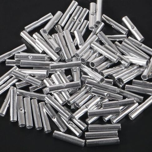 100 قطعة من موصلات المؤخرة غير المعزولة، موصلات وصلة المؤخرة 24-8 AWG، موصل سلك تجعيد غير معزول، محطات تجعيد كهربائية غير ملحومة، سلك لوصلة الأسلاك الكهربائية، قوارب السيارات ذاتية الصنع in Kuwait