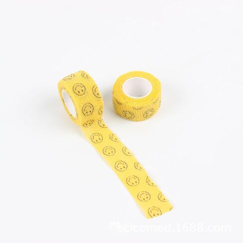 Finger Protector Bandage Wrap for Sports,Vet Wrap Elastic Cohesive Bandage， Self-Adhesive Finger Protector Bandage Wrap, 1 Inch x 4 Yards, 9 Pcs, for Sports,Wrist,finger in Saudi Arabia