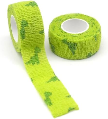 Finger Protector Bandage Wrap for Sports,Vet Wrap Elastic Cohesive Bandage， Self-Adhesive Finger Protector Bandage Wrap, 1 Inch x 4 Yards, 9 Pcs, for Sports,Wrist,finger in Saudi Arabia