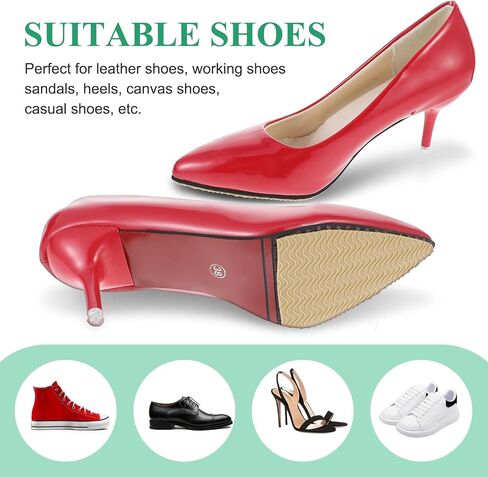 Non Slip Shoe Pads 5Pcs Shoe Grips on Bottom of Shoes Shoe Sole Protectors Anti Slip Shoe Gummies for High Heels in Saudi Arabia