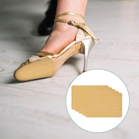 Non Slip Shoe Pads 5Pcs Shoe Grips on Bottom of Shoes Shoe Sole Protectors Anti Slip Shoe Gummies for High Heels in Saudi Arabia