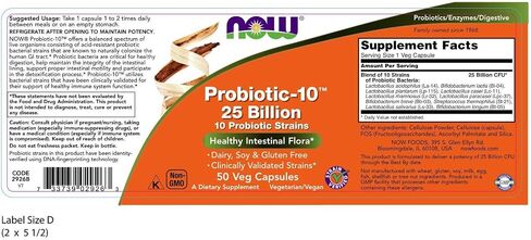 Probiotic-10 25 Billion 50 vcaps in Saudi Arabia