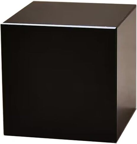 Black Obsidian Cube Crystal Stone Perfect for Meditation, Yoga, Chakra Balancing (4cm) in Kuwait