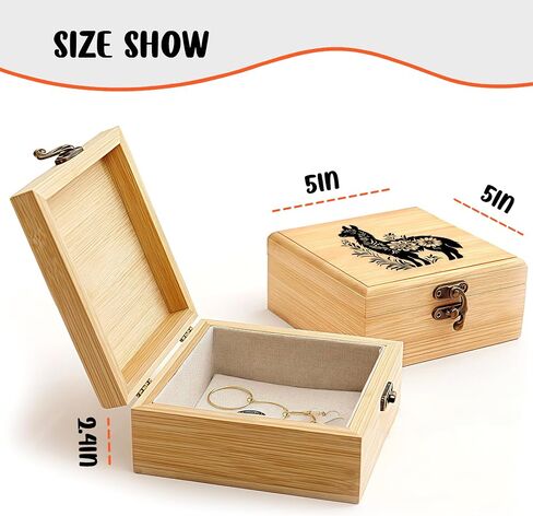 Hummingbird Trinket Keepsake Decorative Jewelry Box, Hummingbird Gifts For Women, Hummingbird Lovers Themed Decor, Home Room Ring Earrings Necklace Organizer Holder Vintage Wooden Box! in Kuwait