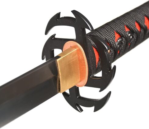 سيف الرسوم المتحركة SV المصنوع يدويًا، حافة سيف الساموراي الحقيقية، 1095 فولاذ عالي الكربون T10، سيف إيتشيغو، زانباكوتو، قمر تقطيع قفل السماء، 43 بوصة in Kuwait