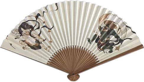 ＪＡＰＡＮ＼ＭＵＳＥＵＭ, مراوح Sensu Uchiwa اليابانية القابلة للطي، مراوح يدوية قابلة للطي | فن واشي الخيزران العتيق مصنوع يدويًا بنسبة 100% in Saudi Arabia
