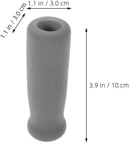 nolitoy 2pcs استبدال قصب قبضة اليد، استبدال مقابض قصب الأوفست رغوة مقبض اليد استبدال لمقود دراجة قصب (3.93x1.18x1.18in) in Saudi Arabia