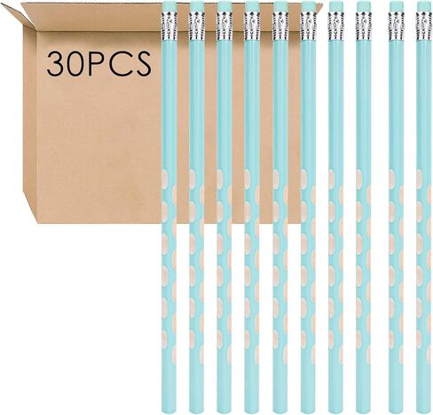 SHIDOW Purple Pencils, Purple Pencils, Purple Pencils with Erasers, Wood-Cased Pencils, HB Pencils for Adults, Office (30PCS) in Saudi Arabia