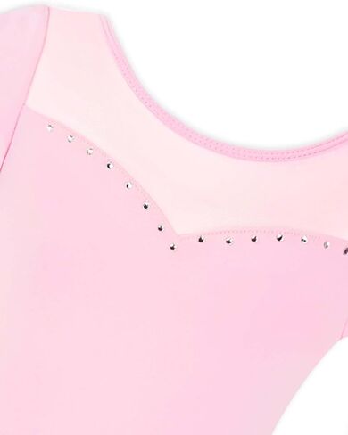 Gogokids Ballet Leotards for Girls, Toddler Bow Back Dance Dress Outfit with Removable Tutu Skirt Combo in Saudi Arabia