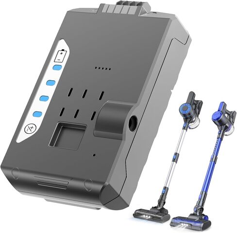 The Battery of A10/A13 Cordless Vacuum Cleaner, Black in Saudi Arabia