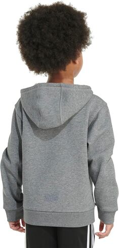 adidas Boys' Long Sleeve Fleece Pullover Hoodie, Black with Red Liquid Camo, X-Large in Saudi Arabia