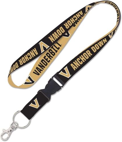 Vanderbilt Commodores Lanyard w/detachable buckle 1" in Saudi Arabia