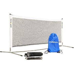 Pickleball Net with Drawstring Carry Case, Regulation Height & Mini Options, Durable Pickleball Net Portable Outdoor & Indoor Use, Easy-to-Set-up Pickleball Nets