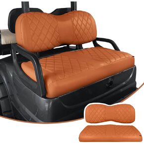 NOKINS Golf Cart Diamond Seat Covers Kit, Fit for Yamaha Drive/Drive 2 Ordinary Front Seat Cushion, Golf Cart Vinyl Seat Cover, No Nails Required