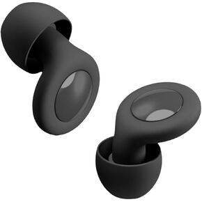 Ear Plugs for Sleeping Noise Cancelling, 27dB Reusable Soft Noise Reduction Earplugs for Sleeping,Noise Sensitivity,Concerts,Study,Work, Flexible Silicone Earplugs with 8 Eartips in XS/S/M/L - Black