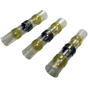 Electriduct Heat Shrink Solder Sleeve Crimpless Butt Connectors