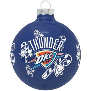 NBA Oklahoma City Thunder Traditional 2 5/8" Ornament