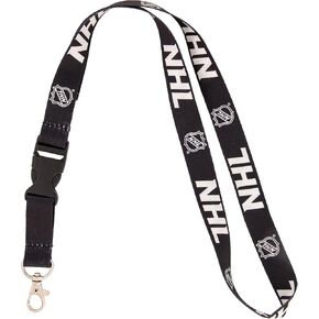 Desert Cactus NHL Shield Logo Lanyard National Hockey League Car Keys ID Badge Holder Keychain Detachable Breakaway Snap Buckle (Lanyard NHL Shield)