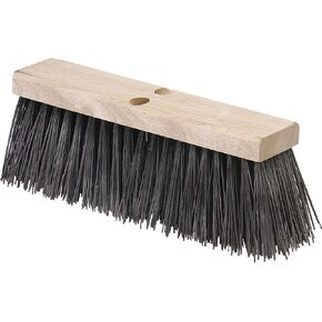 SPARTA Floor Sweep for Industrial Cleaning, 18 Inches, Brown
