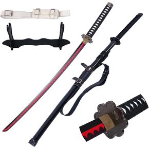 Roronoa Zoro Sword for Cosplay 41 inches with Belt Holder Stand Anime Cosplay (Shusui)
