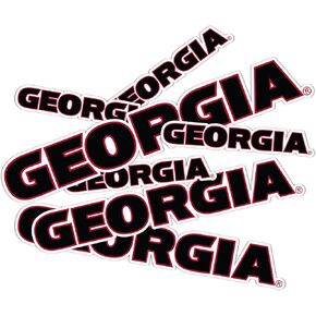 Desert Cactus University of Georgia Stickers Bulldogs UGA Dawgs Vinyl Decals Laptop Water Bottle Car Scrapbook T3 (Type 3-3)