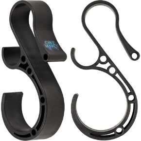 Cable Munkey-Heavy-Duty Hook for Cable Management, Storage for Tools, Hoses, Pipes, and More Easy to Install and Use, 2 Hooks in One, Perfect for Garage, Work Site, Office-Made in USA (2)
