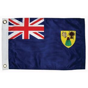 Taylor Made Products 93203 93203 Turks/Caicos Courtesy Flag 12x18",, Boating Hardware & Maintenance Supplies