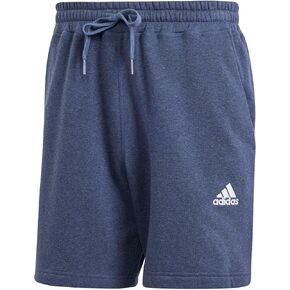 adidas Men's Seasonal Essential Mélange Shorts, Ink Melange, Small Tall