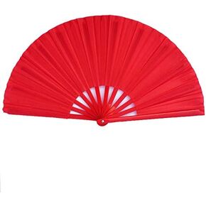 PJLANDI Hand Folding Fan Chinese Kung Fu Tai Chi for Performance Dancing Fighting