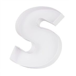 WENPACK 12" Cardboard Letter Shaped Mache Decorative Strawberries Fillable Sweets Candy Container Box (M)
