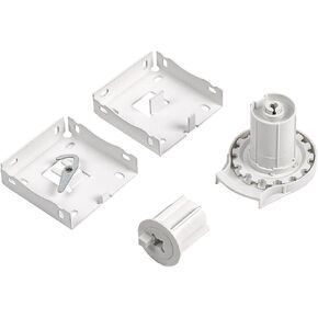 HUIYEETEX Rollease RB360 Roller Shade Bracket Set, 1 Pair R-Series Bracket for R3 & R8 Clutch, Roller Shades