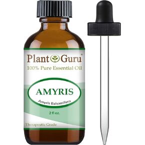 Amyris Essential Oil 2 oz 100% Pure Undiluted Therapeutic Grade.