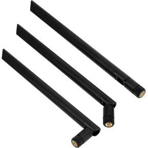 2 Pack 915MHz LORA Antenna 5DB Gain Omni SMA Male Connector + RF Antenna Adapter Cable