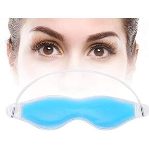 قناع العين النائم جل التبريد الصيفي القابل لإعادة الاستخدام، وسادة العين لتخفيف التوتر من العيون المنتفخة، قناع العين الجل العلاجي الساخن والبارد للنوم والسفر in Kuwait