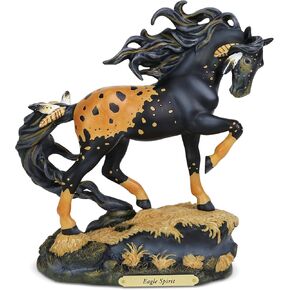 Enesco Trail of Painted Ponies “Eagle Spirit, 9" Stone Resin Figurine, Multicolor