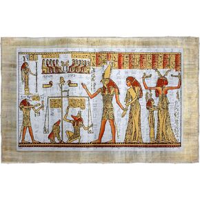 Authentic Egyptian Papyrus "The Final Judgment"