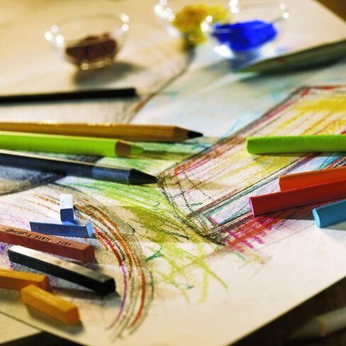 Conte a Paris Conté à Paris Studio Sketch، أقلام تلوين وأقلام رصاص متنوعة من كاريه، مجموعة مكونة من 18 قطعة in Kuwait