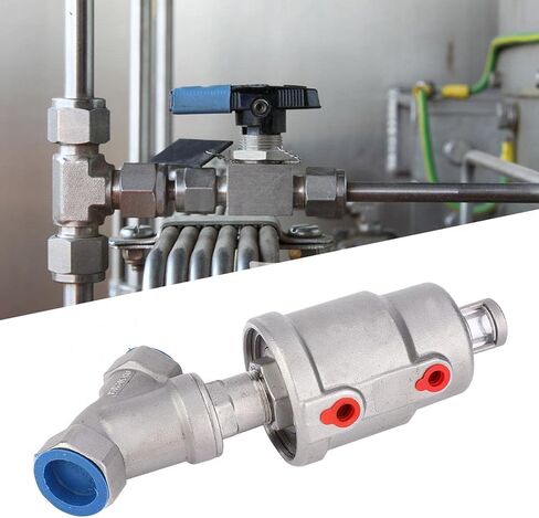 صمام، صمام مقعد زاوية من الفولاذ المقاوم للصدأ منخفض التآكل 50 مم، لمعدات الصمام اليدوي لصمام الأنابيب المنزلية (3/4 بوصة DN20) in Kuwait