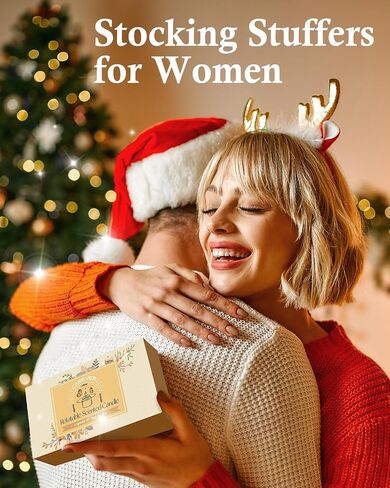 Birthday Gifts for Women Butterfly Candles - Christmas Stocking Stuffers for Women Rotatable Candle Unique Gift Ideas for Mom Her Sister Femal Friends Girlfriend Daughter On Anniversary White Elephant in Saudi Arabia