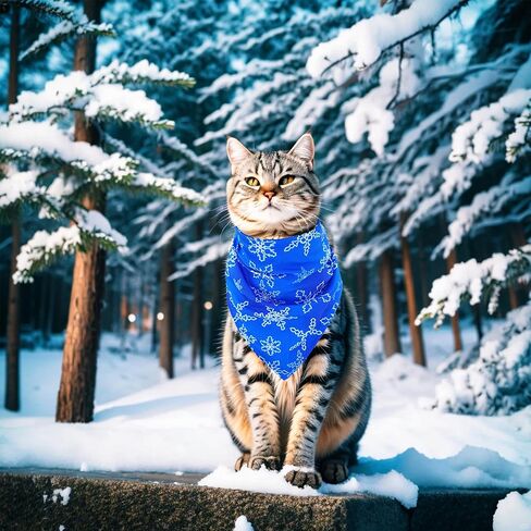 Paisley Dog Bandanas for Large Dogs Breed 33 Inch Size Oversize Paisley Dog Bandanas Lg Daily Party Dog Bandanas for Girls Boys Grooming Accessories L 7PCS in Kuwait