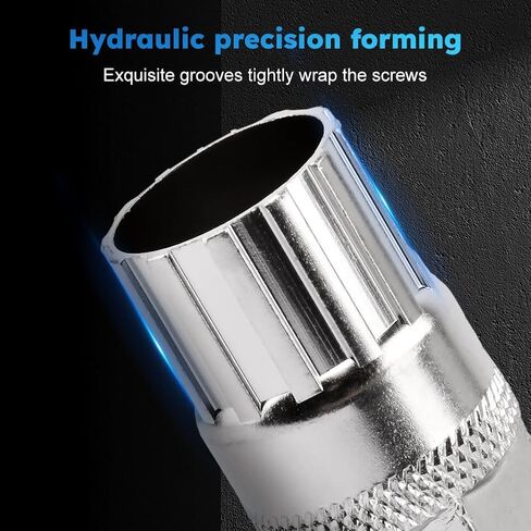 أداة كاسيت للدراجة من EMVANV، أداة سحب كاسيت للدراجة من الفولاذ عالي الكربون، أداة سحب ضرس لإزالة ملحقات العجلة المسننة (فضي) in Kuwait