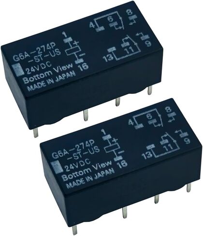 G6A-274P-ST-US 24VDC 8A Relay G6A-274P-ST-US24VDC SPST-NO(2PCS) in Saudi Arabia