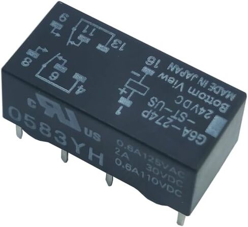 G6A-274P-ST-US 24VDC 8A Relay G6A-274P-ST-US24VDC SPST-NO(2PCS) in Saudi Arabia