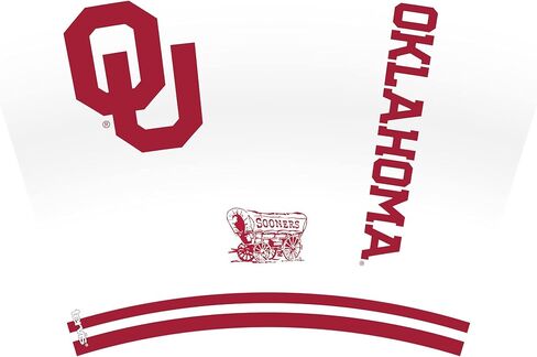 Tervis Made in USA Double Walled University of Oklahoma Sooners Insulated Tumbler Cup Keeps Drinks Cold & Hot, 24oz, Tradition in Saudi Arabia