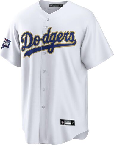 Outerstuff Mookie Betts Los Angeles Dodgers White Kids Youth 4-20 Cool Base Gold Program Home Player Jersey - Small 8 in Saudi Arabia