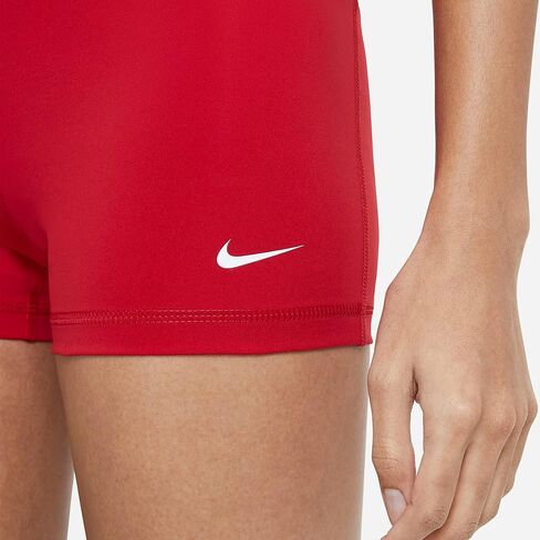 شورت Nike Pro للسيدات 3 بوصات CZ9857-687 (GYM RED/BLACK/WHITE)، مقاس 2XS in Saudi Arabia