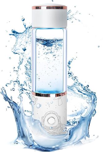 3 in 1 Hydrogen Water Bottle 2000 PPB Portable Hydrogenated Water Bottle with Electrolyzed Water with SPE Technology, Hydrogen Water Pitcher Replacement Fit for Office Home Sports Travel Gift in Saudi Arabia