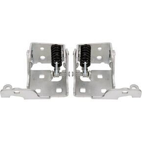 Front Lower Door Hinge (1 pair) Fits for 2007-2014 Chevy Silverado Suburban Tahoe Avalanche GMC Sierra Yukon Cadillac Escalade, Replaces# Left:20969645, Right:20969646