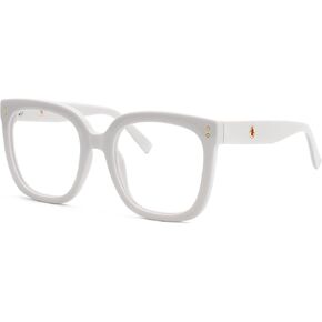 Zeelool Square Blue Light Blocking Glasses, Retro Glasses Frame for Women Men ZJGT652540