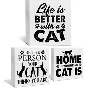 Dog Decor for Home Farmhouse Dog Themed Tiered Tray Decor 3 Pcs Decorative Wood Box Signs Table Desk Shelf Decoration